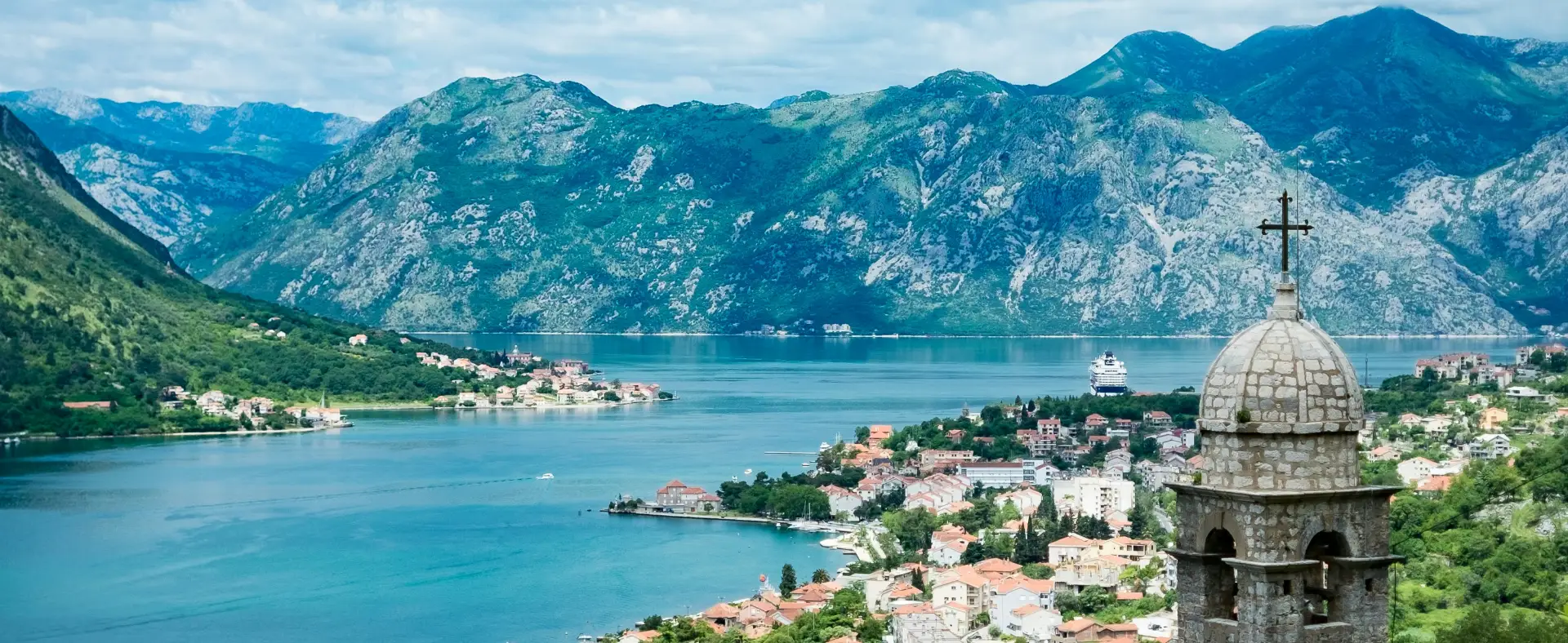 A beautiful aerial photo of Kotor, Montenegro by Radik Sitdikov.